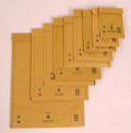 Photo of Gold padded mailers