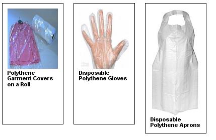 protective polythene items page