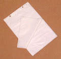 Photo of block headed poly bags