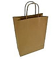 brown paper carrier bags
