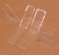 clear plastic sandwich wedge box